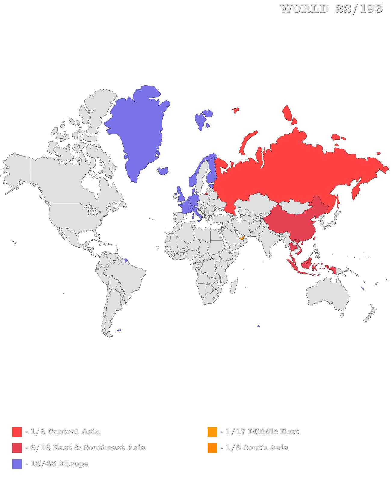 World Travel Alone Countries